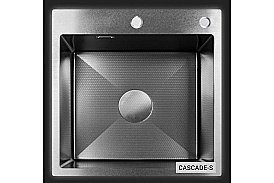 Мойка кухонная Esbano Cascade-S ESMKCASCS темная сталь купить в интернет-магазине сантехники Sanbest