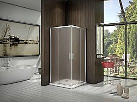 Душевой уголок Good door LATTE CR 80x80 матовый купить в интернет-магазине Sanbest