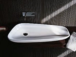 Раковина Laufen Palomba 8.1680.1.000.112.1 белая купить в интернет-магазине Sanbest