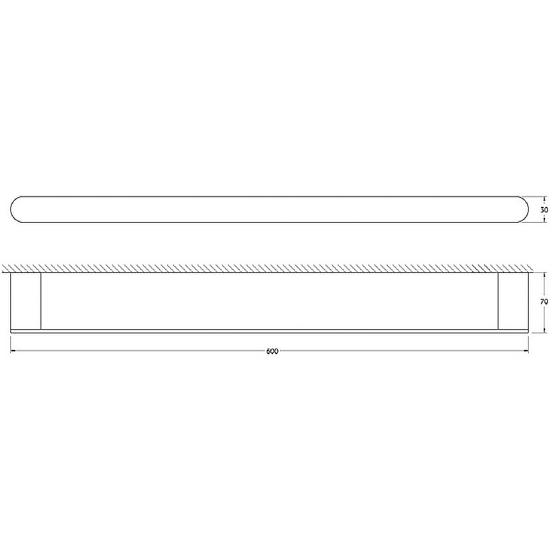 Полотенцедержатель Artwelle Schwarz 60 7712 черный матовый купить в интернет-магазине сантехники Sanbest