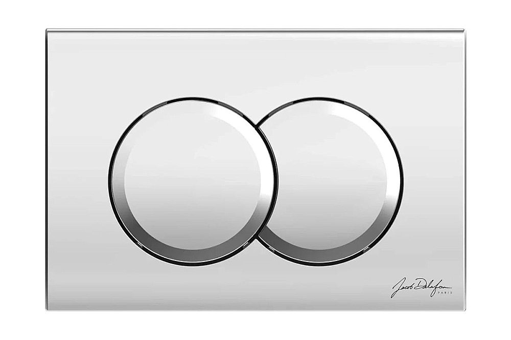 Кнопка для инсталляции Jacob Delafon E36496-CP хром купить в интернет-магазине сантехники Sanbest