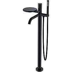 Смеситель для ванны Boheme Stick 129-BB.2 черный купить в интернет-магазине сантехники Sanbest