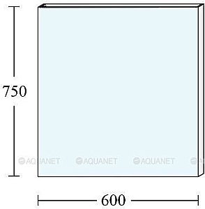 Зеркало LED De Aqua СИТИ 187547 60x75 в ванную от интернет-магазине сантехники Sanbest