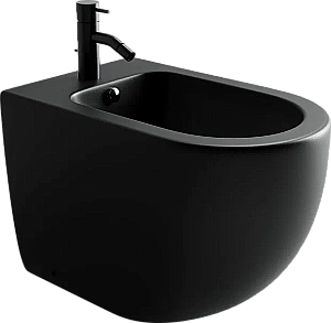 Биде Ceramica Nova Metropol CN4005MB черное матовое купить в интернет-магазине Sanbest