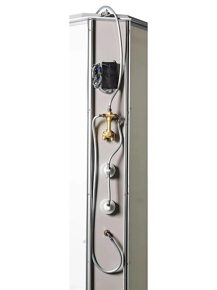 Душевая кабина WeltWasser Werra XL 10000014045 90х90 с поддоном купить в интернет-магазине Sanbest