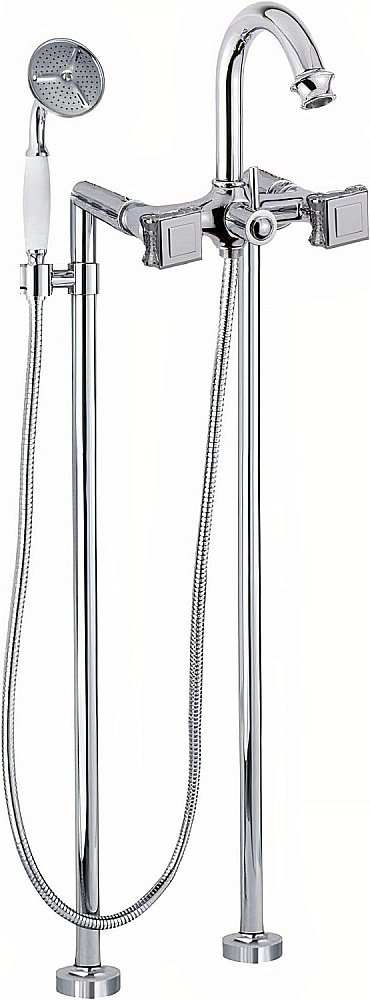 Смеситель для ванны Cezares APHRODITE-VDP-01-O хром купить в интернет-магазине сантехники Sanbest