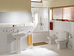 Раковина на пьедестале Vitra Form 300 9602B003-7650 белая купить в интернет-магазине Sanbest