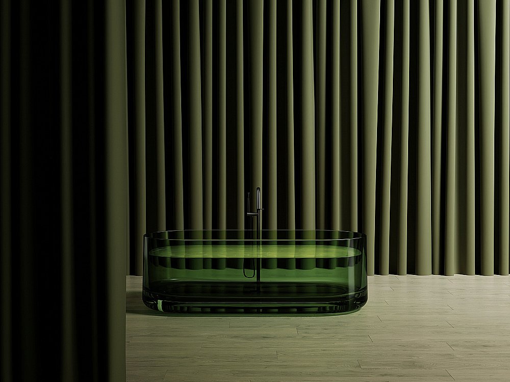 Ванна Abber 170х75 AT9708Emerald зеленая купить в интернет-магазине Sanbest