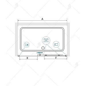 Душевая дверь RGW Classic CL-14 150 купить в интернет-магазине Sanbest