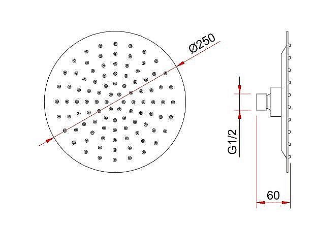 Душевая система Berges VENTAS 73004 черная матовая купить в интернет-магазине сантехники Sanbest