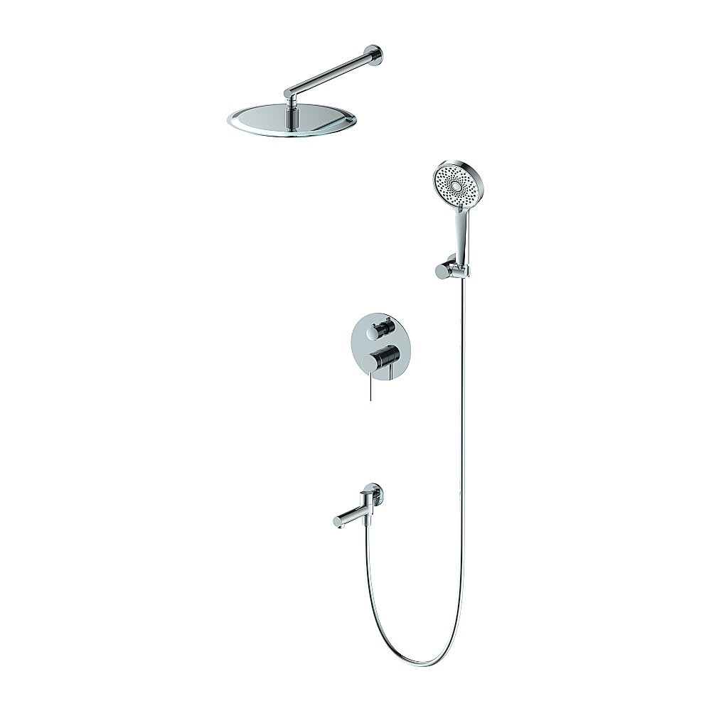 Душевая система Oliveeka Y OL-739902-CR хром купить в интернет-магазине сантехники Sanbest