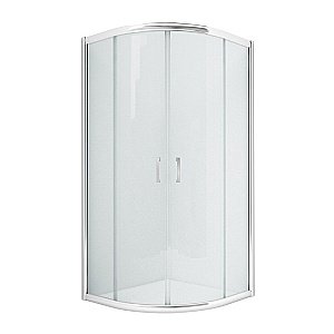 Душевой уголок NEW TRENDY NEW VARIA 80x80x165 K-0493 стекло прозрачное/профиль хром купить в интернет-магазине Sanbest