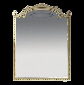 Зеркало Misty Элис 90x123 беж.патина/стекло в ванную от интернет-магазине сантехники Sanbest