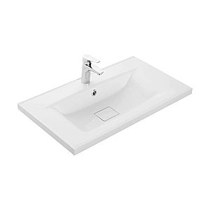 Раковина Акватон Айрис 80 1A73263KAG010 белая купить в интернет-магазине Sanbest