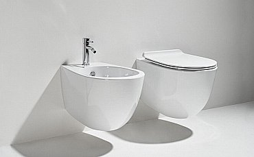 Биде подвесное SIMAS Vignoni  VI19 bi matt*1 белое матовое купить в интернет-магазине Sanbest