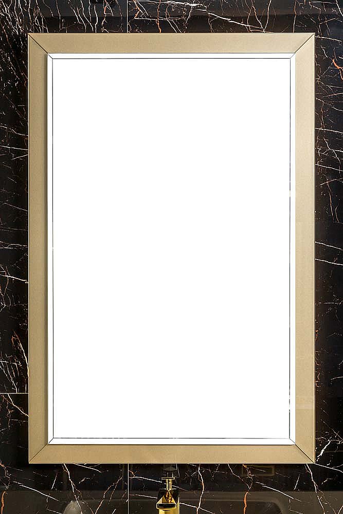 Зеркало Armadi Art Dolce 567-Light Gold 105 светлое золото в ванную от интернет-магазине сантехники Sanbest