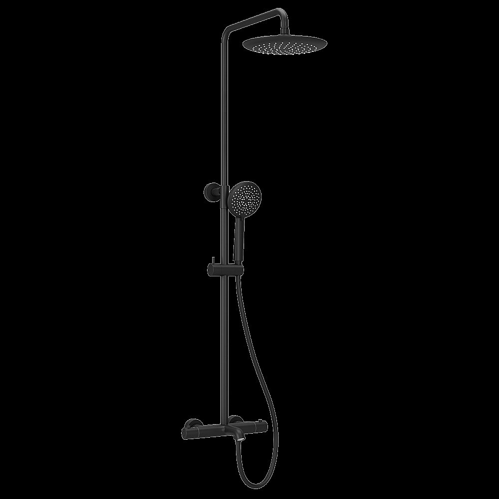 Душевая система Sancos Game SC3001LMB черный матовый купить в интернет-магазине сантехники Sanbest