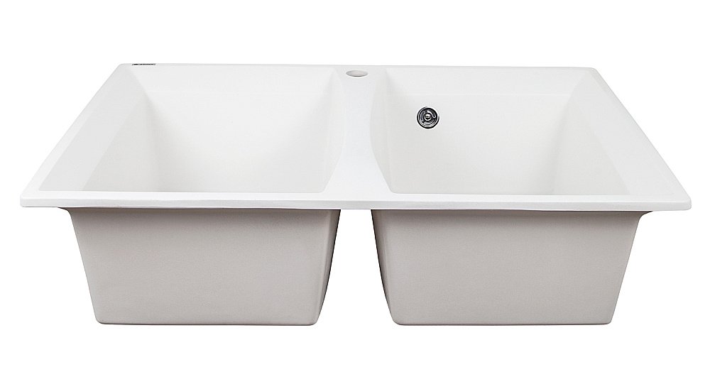 Мойка кухонная Kaiser KM2M-5078 W белая купить в интернет-магазине сантехники Sanbest