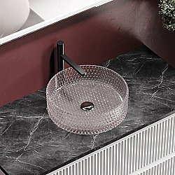 Раковина Ceramica Nova Cristal 36 CN6061 розовая купить в интернет-магазине Sanbest