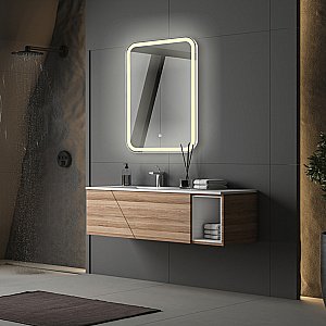 Зеркало ABBER See AG6106S 55x80 в ванную от интернет-магазине сантехники Sanbest