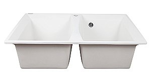 Мойка кухонная Kaiser KM2M-5078 W белая купить в интернет-магазине сантехники Sanbest