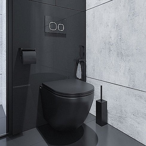 Унитаз подвесной IDDIS Blanco BLAR3BMi25 безободковый, с крышкой микролифт купить в интернет-магазине Sanbest