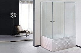 Душевой уголок Royal Bath RB8120BP-C-R 120х80 матовый правый купить в интернет-магазине сантехники Sanbest