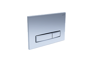Кнопка для инсталляции Aquatek Slim KDI-0000024 хром матовый купить в интернет-магазине сантехники Sanbest