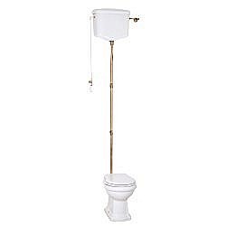 Унитаз Migliore Bella 31103 белый/бронза купить в интернет-магазине Sanbest