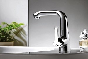 Смеситель для раковины Bravat WATERFALL F173107C-1 купить в интернет-магазине сантехники Sanbest