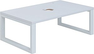 Столешница для раковины Aquanet Арт 75 белый матовый для ванной в интернет-магазине сантехники Sanbest