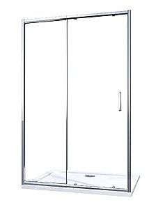 Душевая дверь Good Door Spirit WTW 120 СП00019 стекло прозрачное/профиль хром купить в интернет-магазине Sanbest