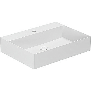 Раковина Azzurra Elegance Squared 60 EQA60M bi*1 белая купить в интернет-магазине Sanbest