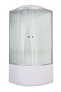 Душевая кабина DTO Серия L 980 с гидромассажем 80x80 купить в интернет-магазине Sanbest