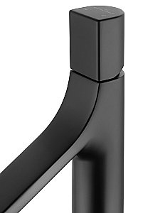 Смеситель для раковины высокий WONZON & WOGHAND The ONE, Черный матовый (WW-H1011-MB) купить в интернет-магазине сантехники Sanbest