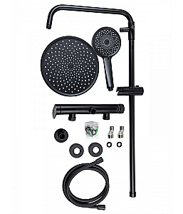 Душевая система Agger Sweet A2791244 черный матовый купить в интернет-магазине сантехники Sanbest