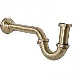 Сифон для биде Kerasan Retro бронза купить в интернет-магазине сантехники Sanbest