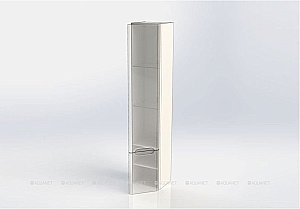 Пенал Aquanet София 207046 35 белый глянец для ванной в интернет-магазине сантехники Sanbest