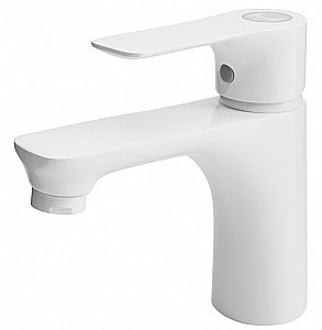 Смеситель для раковины Orange Aristo M19-021w белый купить в интернет-магазине сантехники Sanbest