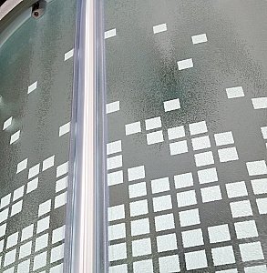 Душевая кабина DTO Серия L 910 100х100 с гидромассажем купить в интернет-магазине Sanbest