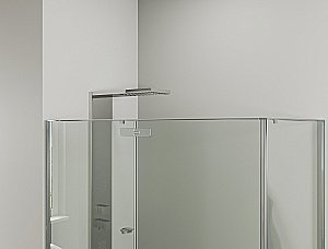 Душевой уголок Allen Brau Fantasy 100x100 3.11002-00 хром купить в интернет-магазине Sanbest