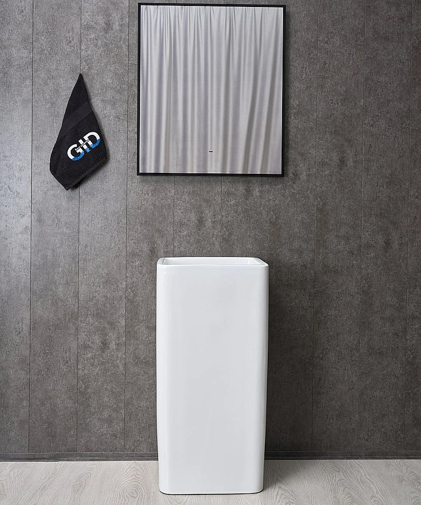 Раковина напольная Gid Autonomo 41 Nb149 81119 белая купить в интернет-магазине Sanbest