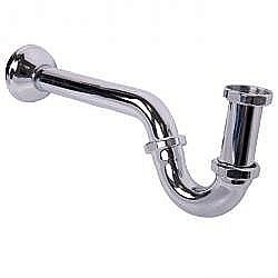 Сифон для биде Kerasan Retro хром купить в интернет-магазине сантехники Sanbest