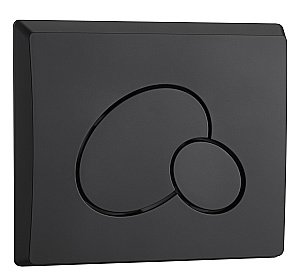 Унитаз подвесной WeltWasser MARBERG 410 + ERLENBACH 004 GL-WT + MAR 410 RD MT-BL белый глянцевый, безободковый, с крышкой микролифт, с инсталляцией и черной матовой  кнопкой купить в интернет-магазине Sanbest