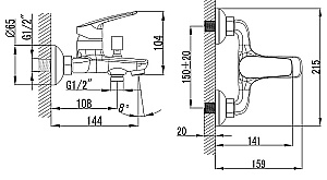 Инсталляция для унитаза Azario AZ-8010-1000 купить в интернет-магазине сантехники Sanbest