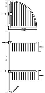 Полка Bemeta Cytro 146208232 купить в интернет-магазине сантехники Sanbest