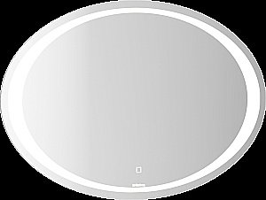 Зеркало с подсветкой Clarberg Elegance 100x65 в ванную от интернет-магазине сантехники Sanbest