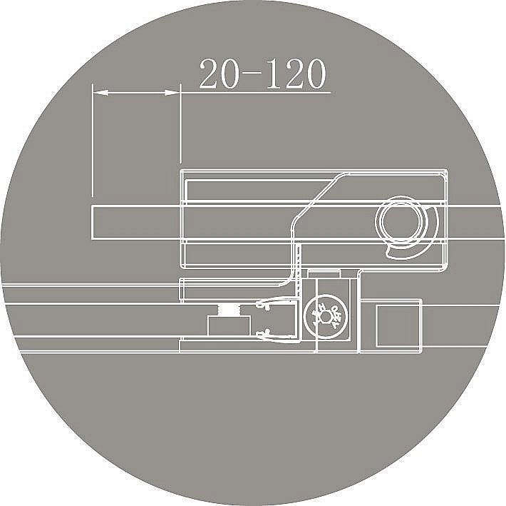 Душевой уголок Cezares Slider 100х80 SLIDER-AH-1-100-70/80-BR-Cr стекло бронза тонированное/профиль хром купить в интернет-магазине Sanbest