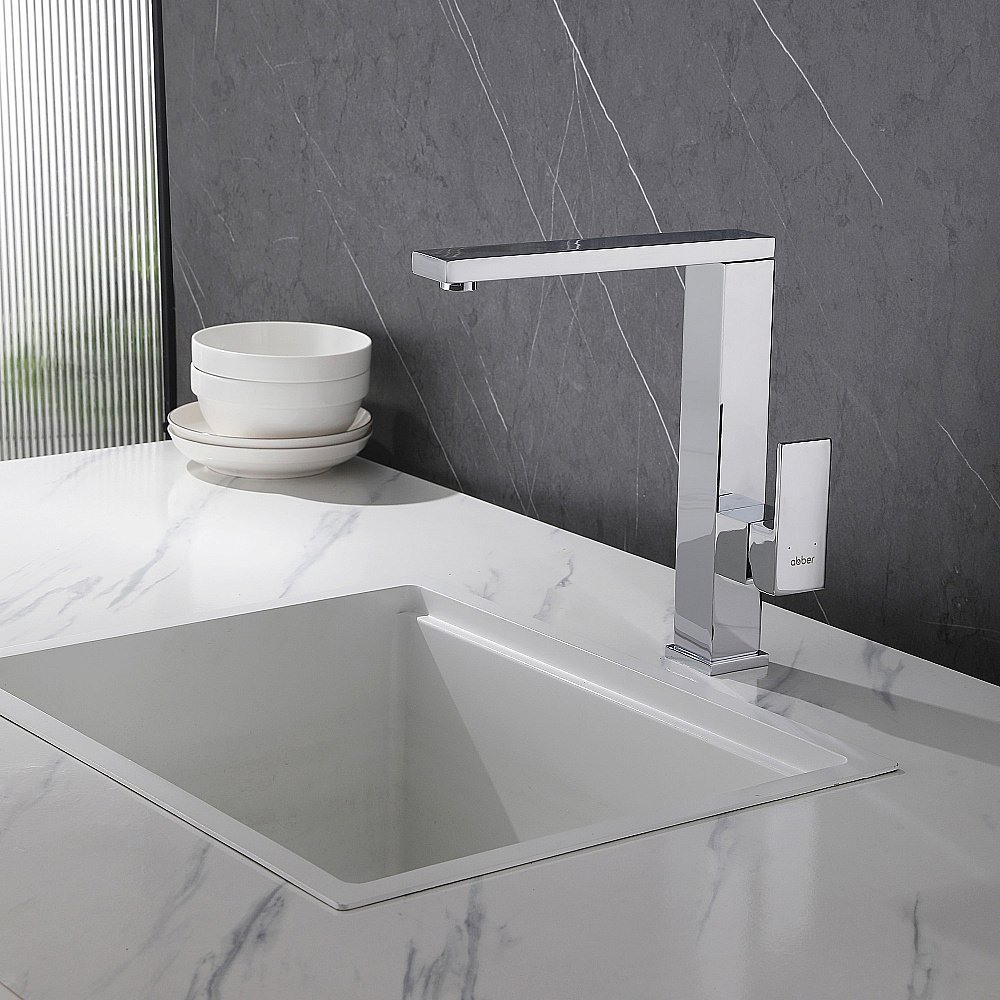 Смеситель для кухни Abber Daheim AF8214 хром купить в интернет-магазине сантехники Sanbest