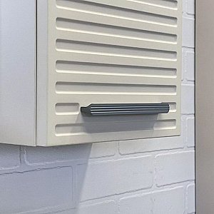 Шкаф Comforty Касабланка 00-00020084 серый шелк для ванной в интернет-магазине сантехники Sanbest